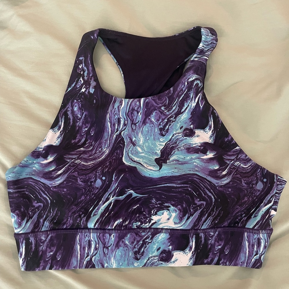Long line sports bra
